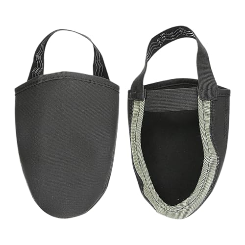 Fundas Para Calzado De Ciclismo - Calentadores Invernales Para Pies | Protectores De Punta Antiviento | Diseño Media Punta En Neopreno, Suelo Y Tira Para Talón Con Uso En Bicicleta, Motocicleta,