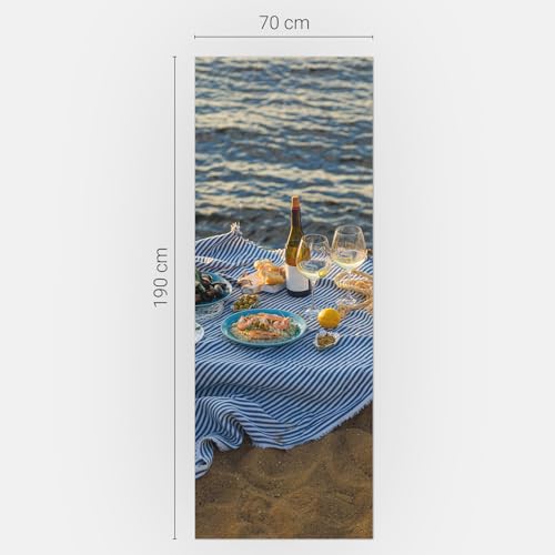Decoración para cocina impermeable de nevera 70x190 cm antiarañazos 5