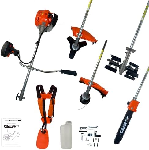 Roçadeira Bipartida Gasolina 52cc 2,5HP Multifuncional 52cc Com E...