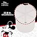 Disney Mickey Mouse Dad Hat, Adult Baseball Cap with Curved Brim White