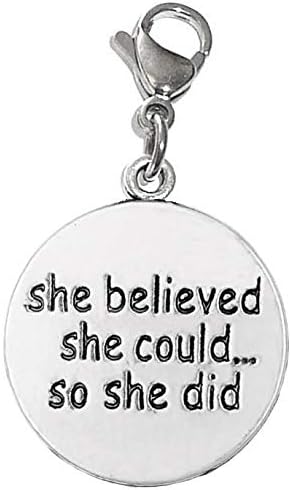 Hidden Hollow Beads 3 Charm Message Pack, Fashion Lanyard Women's strong chain lanyard, ID badge holder, keys, 34" long - Image 6