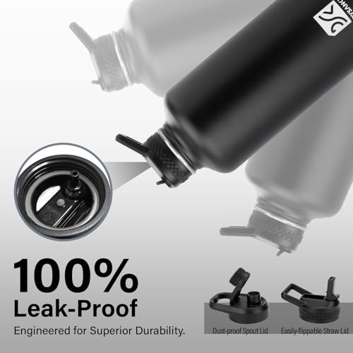 Image of DYSANKY Insulated Water Bottle with Portable Carrier Bag for Outdoor 87 oz