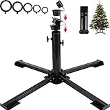 ChristbaumstäNder Weihnachtsbaumständer aus Metall,5 Größen Durchmesser,Universeller künstlicher Weihnachtsbaumhalter für 60cm bis 280cm,Robuste Weihnachtsbaumbasis,Faltbarer Ständer
