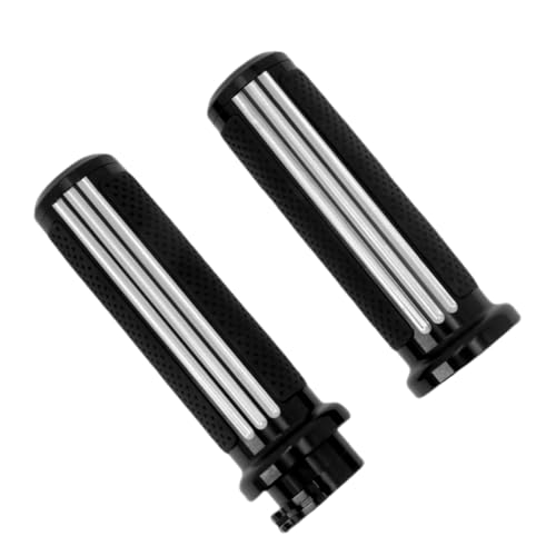 Poignée moto guidon 25 mm en aluminium pour Sportster Softail et Dyna FXD