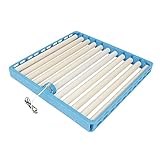 RASTKY Eier-Inkubator-Tablett, Effizienter Eierwender für Enten-, Gänse- und Vogeleier, 220 V, Kunststoff, Metall, 17,7 X 18,3 X 2,6 Zoll