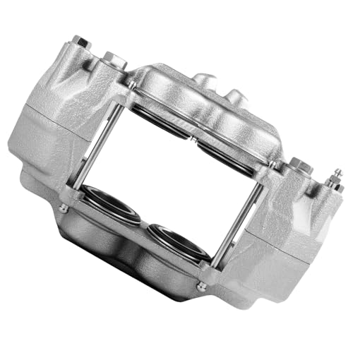 Image of cciyu Front Right Disc Brake Caliper Assembly without Bracket For Lexus For GX460 V8 4.6L 2014-2023, For Toyota For 4Runner V6 4.0L 2014-2023 Replace# 14144305 Front Passenger Side