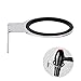 Produktbild MOOUK Fönhalter für Badezimmer, Wandmontage, Edelstahl, für den Fön, Aufbewahrung, Hängeaufbewahrung, Organizer für Salon zu Hause, Hotel, Wie abgebildet, 21.1x4cm