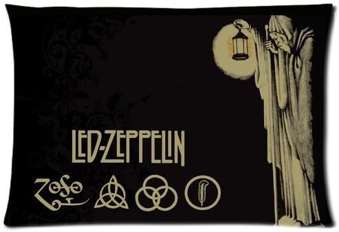 Custom Led Zeppelin Pillowcase Standard Size 20x30 PWC-1658