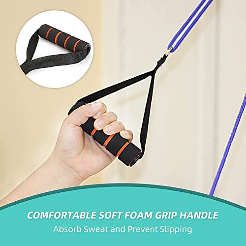 Fanwer Shoulder Pulley - Multi-Use Pulleys For Shoulder Rehab Over Door - Arm Rehabilitation Assisting Exercise Equipment For Rotator Cuff Recovery, Improve Flexibility Stretching, Range Of Motion #TOP3