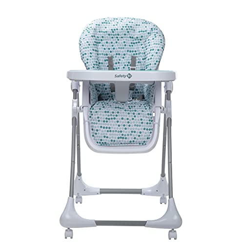 Image of Safety 1st High Chairs for Babies and Toddlers, 3-In-1 Grow and Go with Tray and Adjustable Seat, Raindrop