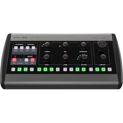 Professional Audio Mixer Bluetooth Enabled