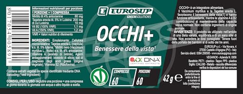 Eurosup Occhi+ - Barattolo Da 60 Compresse - 2