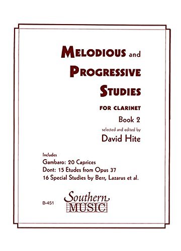 Melodious and Progressive Studies for Clarinet, Book 2 (1971-10-01)      Paperback – January 1, 1994