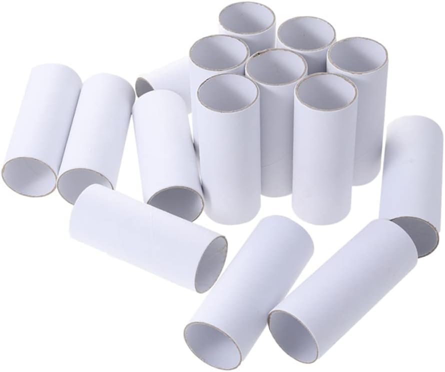 BEBEMOKO 12pcs Kraft Paper Tubes for Art Crafts and Document Storage Cardboard Mailing Rolls for Drawings and Posters