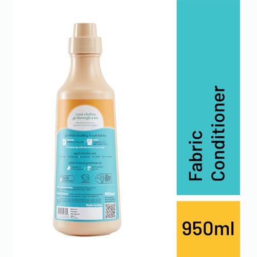 Image of Born Good Plant Based Japanese Cypress Fragrance Fabric Conditioner (Softener) Biodegradable, Non-Toxic And Eco-Friendly - 950ml (Pack of 1)