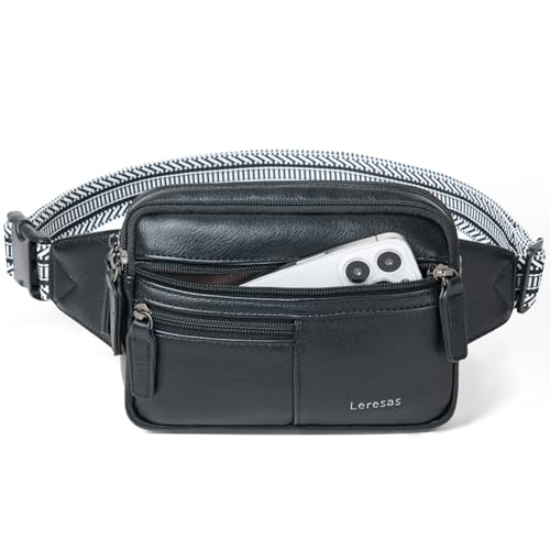 Vegan Leather Fanny Pack for Women Travel & Hiking