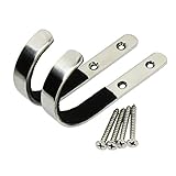 LIOOBO 2 Teile/Satz Edelstahl Wandhalterung Lagerregal Hängen Rack Werkzeug Kleiderbügel