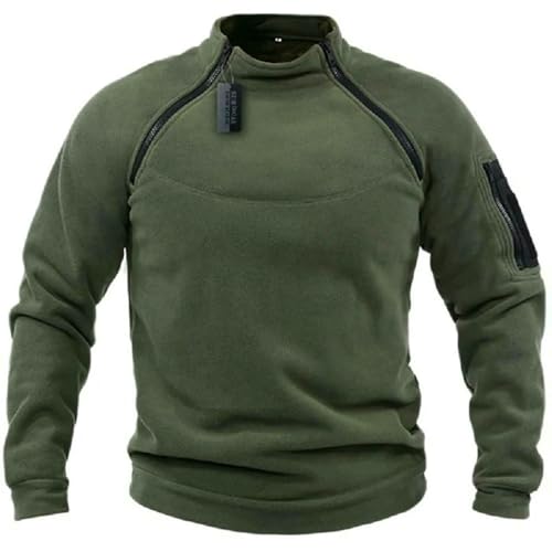 Veste polaire extérieure pour randonnée homme chaude et isolante ZBDP zippée