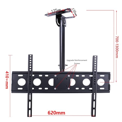 Support TV plafond pour supprimer les reflets et optimiser l'espace - 3