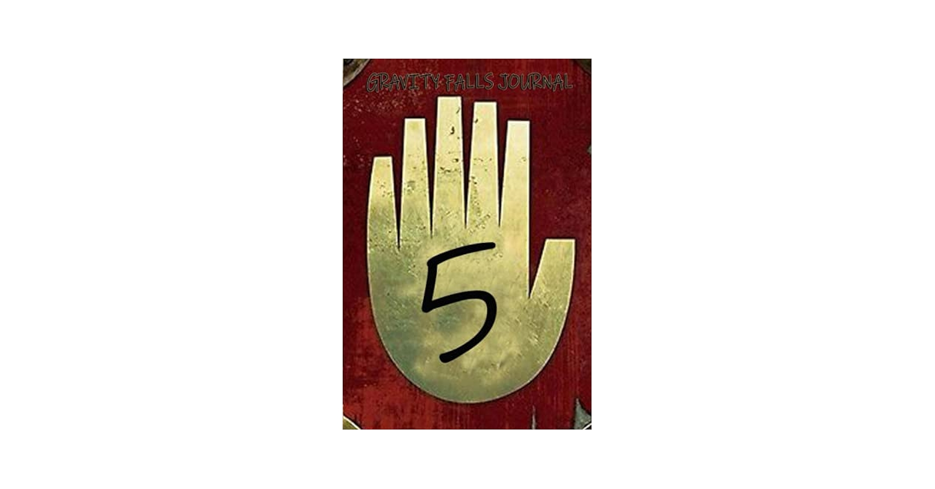 Gravity Falls Journal 5: Gravity Falls Prop Book Journal