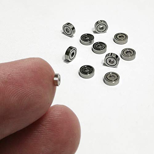 Rodamientos de bolas 681ZZ 1mm x 3mm x 1mm