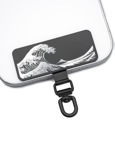 Amazon | ZUKOU ストラップホルダー 北斎 ステンレス製 おしゃれ