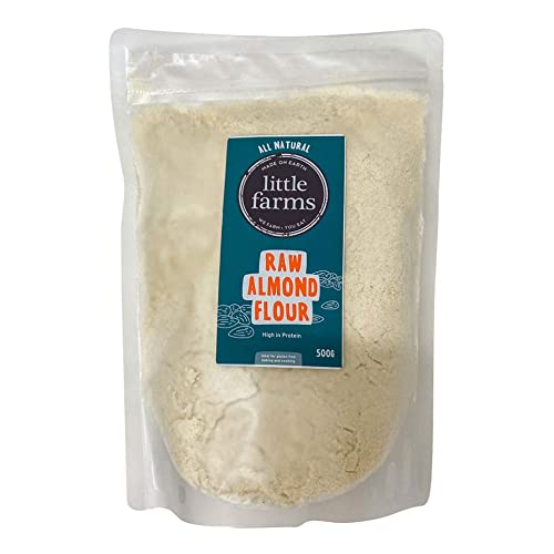 Little Farms Raw Flour - Almond 500g (1 pack)