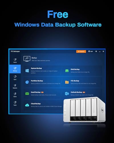Boîtier de disque dur D5-310 TERRAMASTER 5 baies USB-C avec Raid matériel