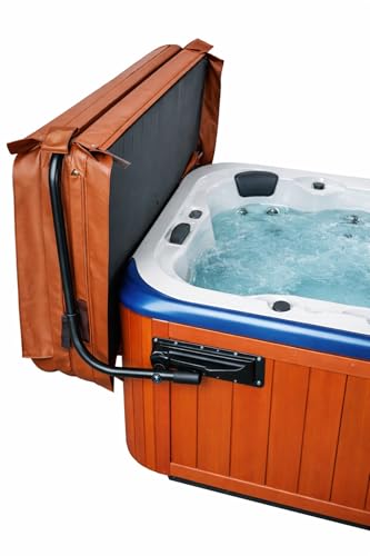 Byers Choice Hot Tub Cover Lifter - 96' to 72' Pivot Top Mount Spa Cover Lift - Adjustable Hot Tub Cover Lift - Fits Most Spa Hot Tubs - Collapsible Spa Cover Lifter - Reinforced Brackets Lift