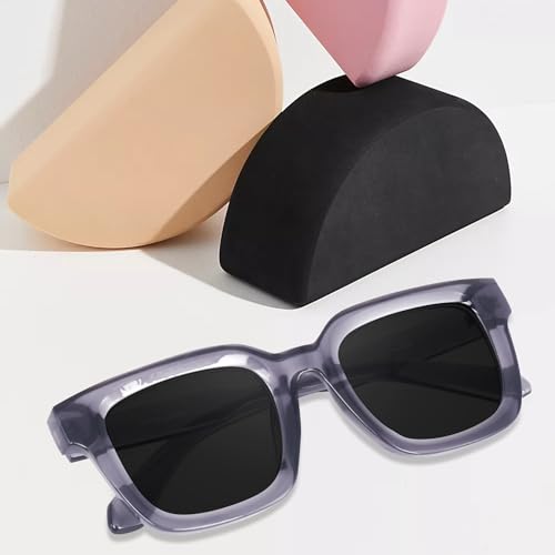 Image of Peter Jones Unisex Large Square UV /UB Protected Sunglasses (3803)