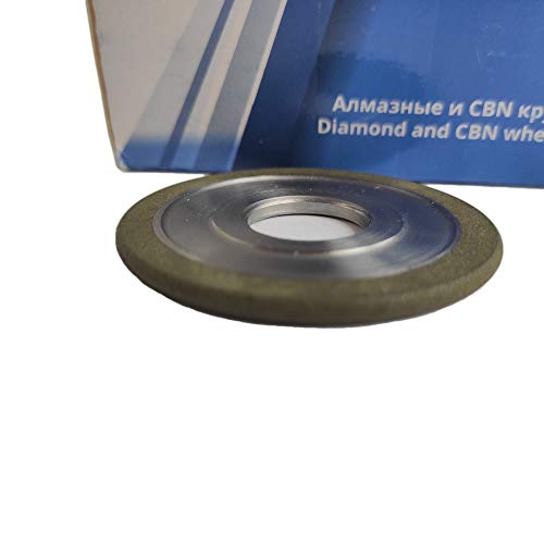Meule diamant 1FF1 pour corriger les profils arrondis usés avec rayon de 1,5 mm