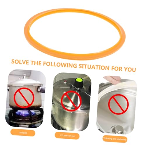 2 piezas de anillo de sellado de silicona para olla a presión, accesorio para olla a presión miniatura 2