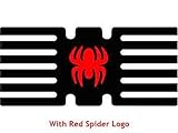 Glock Doublestack Slide Spider by ArachniGRIP Black Grip w/ Red Spider Logo