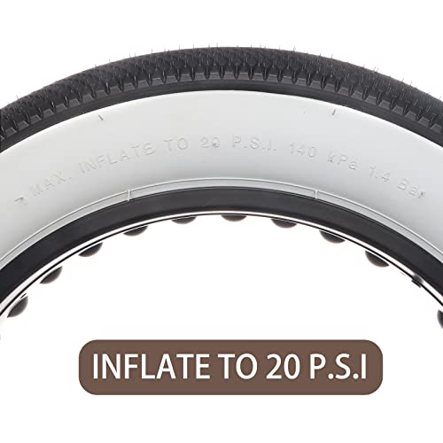 Mohegia E-Bike Fat Tire,20X4.0 Inch Electric Tricycle Fat Tire,Folding Bead Replacement Tire Compatible With Urban Mountain Or Three-Wheeled Bicycle #TOP5