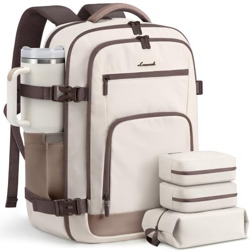 Image of LOVEVOOK Travel Backpack for Women, 50L Carry On Backpack Flight Approved