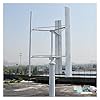 DELURA Wind Turbine， 5KW On Grid System On Grid Off Grid Renewable Energy System Vertical Axis Wind Energie Turbine for Marine Home Charging (Color : Off Grid System, Size : 96V_5000W)