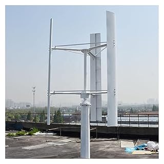 DELURA Wind Turbine， 5KW On Grid System On Grid Off Grid Renewable Energy System Vertical Axis Wind Energie Turbine for Marine Home Charging (Color : Off Grid System, Size : 96V_5000W)