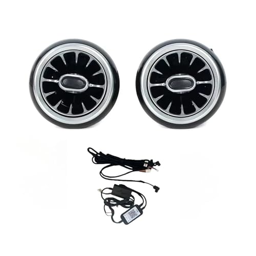 Aération LED Ford Fiesta 2009 grille climatisation tableau de bord
