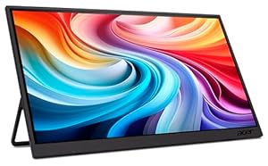 acer PM191Q E Mobiler Monitor 18.5 Zoll (47 cm Bildschirm) Full HD, LED, 100Hz, 7ms(GTG), HDMI 1.4, USB-C, AdaptiveSync, HDR