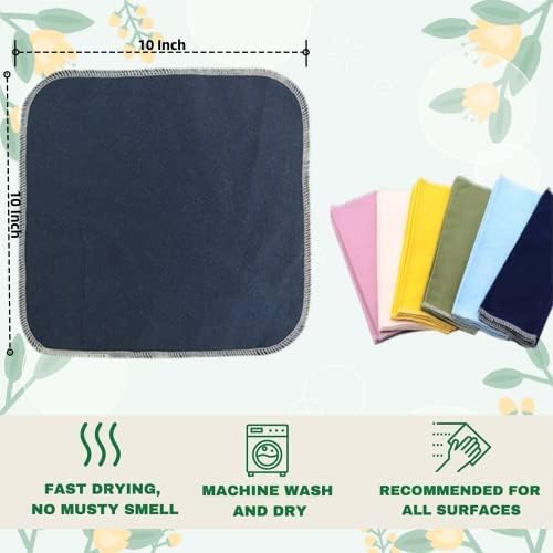 30 Pack Reusable Paper Towels Washable Paper Towels for Kitchen image 4