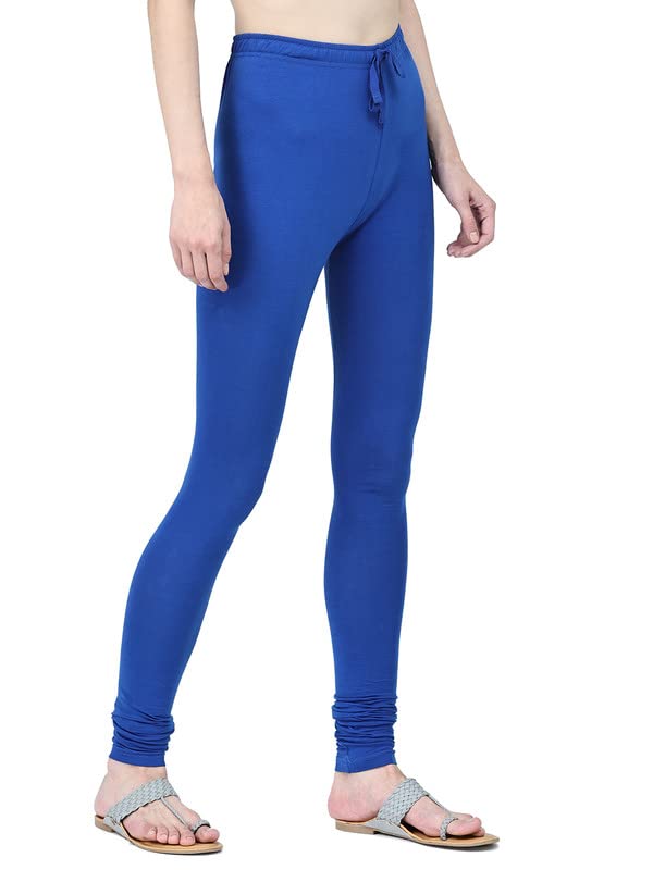 Image of Robinbosky Cotton Churidhar Leggings for Women - Stylish, Stretchable & Flattering Fit for All-Day Comfort