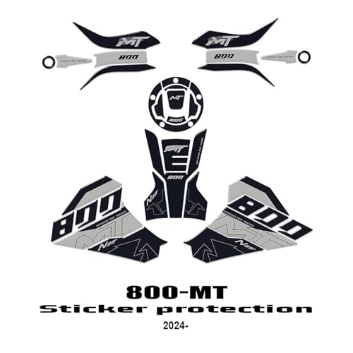 Réservoir de carburant CFMOTO 800MT évitez les rayures avec ce pad 3D - 3
