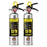 OUGIST Class K Fire Extinguisher, Kitchen Wet Chemical 34 Fl Oz, 2 Pack