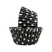 Regency Wraps Greaseproof Baking Cups, Black Polka Dots, 40 Count, Standard.