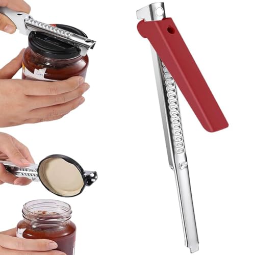 Effortless Arthritis Glasöffner – Verstellbar Für Deckel 2,5-10,2 Cm, Arbeitssparend Für Senioren