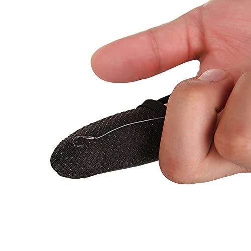 Foto von Keboyoe 5 Stück Angeln Fingerschutz Finger Atmungsaktive Einfingerhandschuhe Elastic Anti Rutsch Angelfingerhandschuh Zeigefinger Angelhandschuhe Unisex Geeignet für Angeln Outdoor(5 Farben)