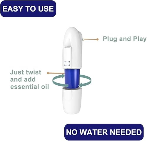 Miniatura 6 de Difusor inteligente de aceite esencial de aromaterapia sin agua, difusor de aroma portátil profesional, difusor de aroma sin agua para aceites
