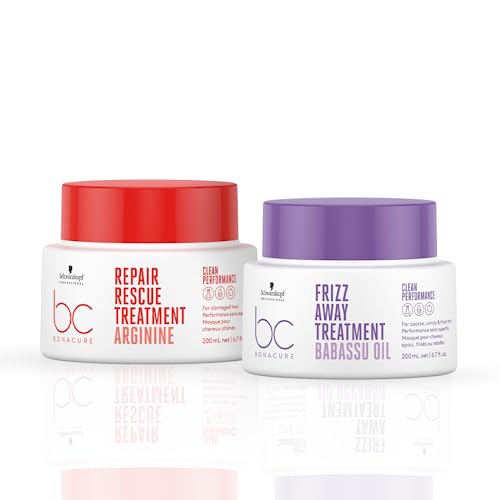 Image of Schwarzkopf Professional Bonacure Frizz Away Treatment with Babassu Oil