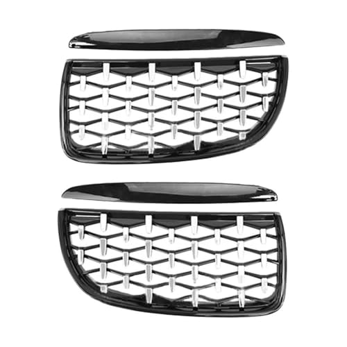 Calandre pare-chocs E90 noir diamant brillant finition luxe pour BMW 325i 330i 335i