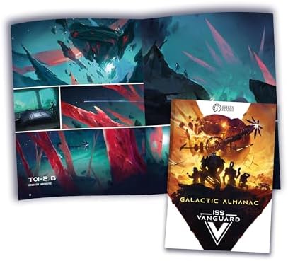 Awaken Realms ISS Vanguard: Galactic Almanac Expansion - Ultimate Guide for Fans & Collectors! Cooperative Sci-Fi Adventure Game, Ages 14+, 1-4 Players, 90-120 Min Playtime, Made by Awaken Realms image 5